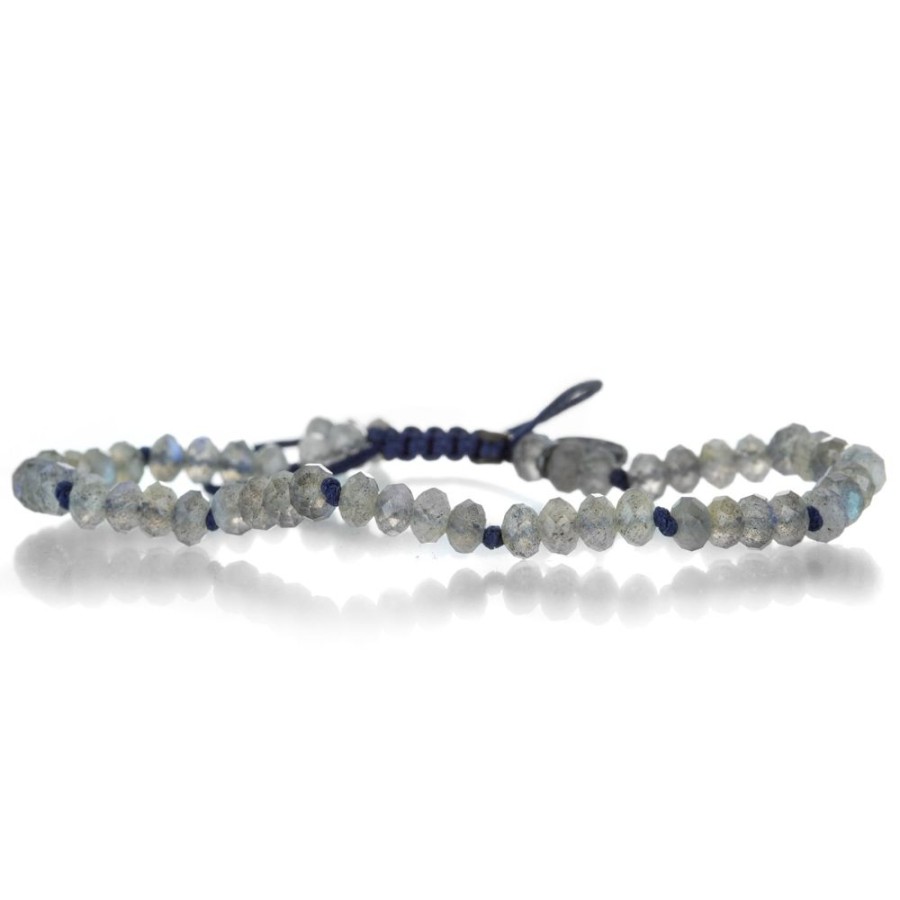 Bracelets Joseph Brooks | 5Mm Faceted Labradorite Bracelet