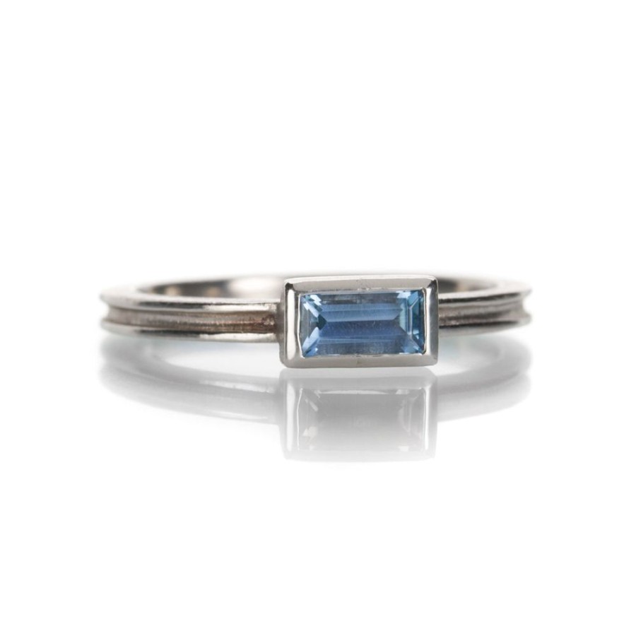 Rings Barbara Heinrich | Aquamarine Baguette Ring