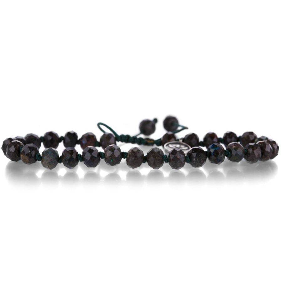 Bracelets Joseph Brooks | 6Mm Faceted Boulder Opal Beaded Bracelet