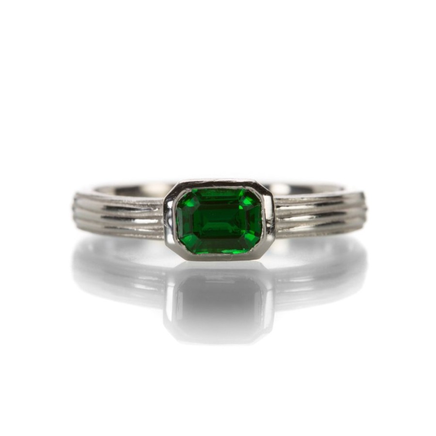 Rings Barbara Heinrich | Platinum Chrome Tourmaline Ring