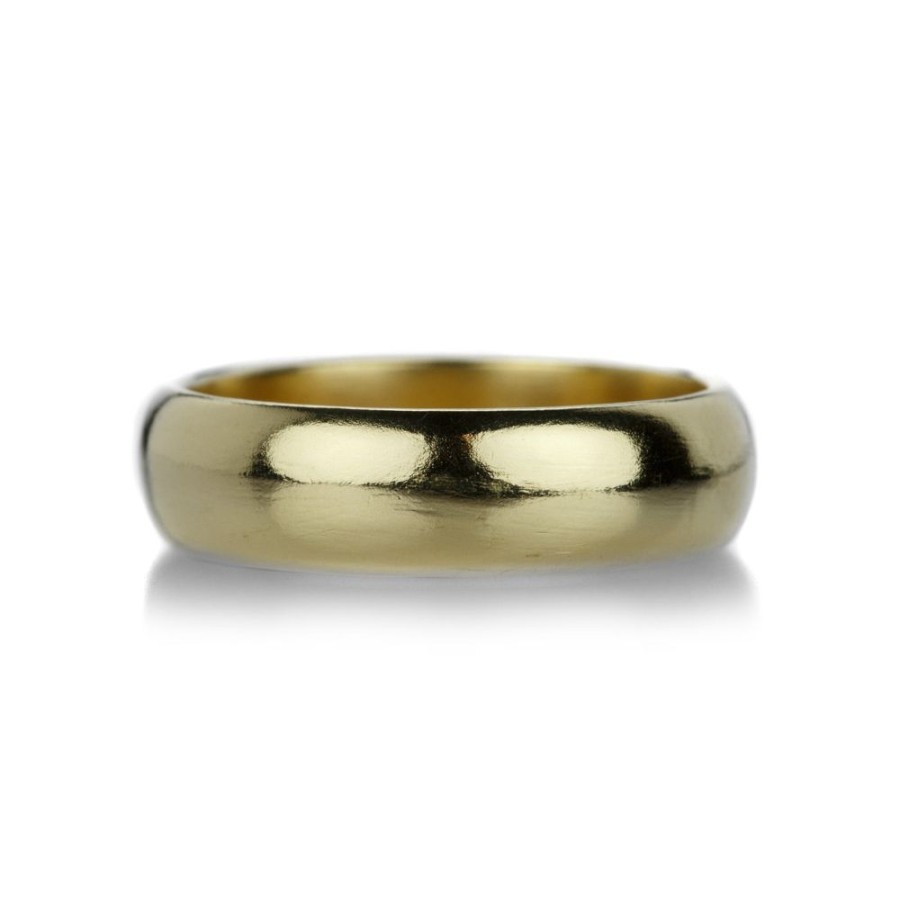 Rings Diana Mitchell | Easy 18K Yellow Gold Band