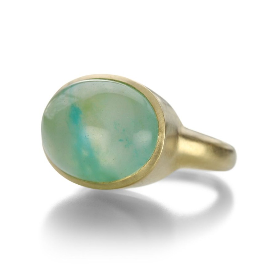 Rings Maria Beaulieu | Gem Silica Chrysocolla Ring