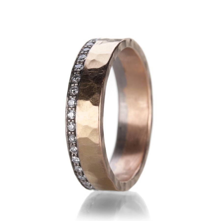 Rings Annie Fensterstock | Two Tone Glitter Band