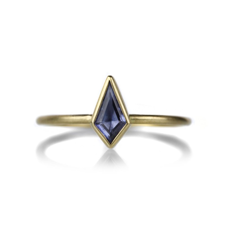 Rings Gabriella Kiss | Kite Shaped Pale Blue Sapphire Ring