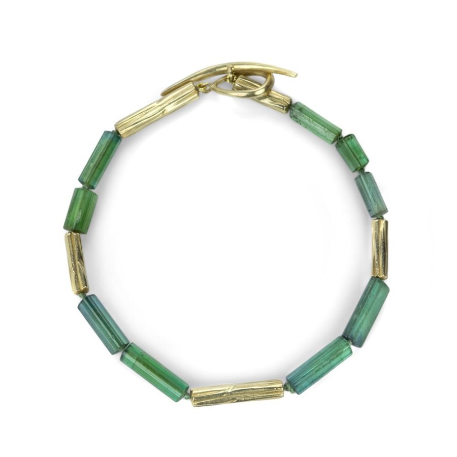 Bracelets Annette Ferdinandsen | Green Tourmaline Reed Bracelet