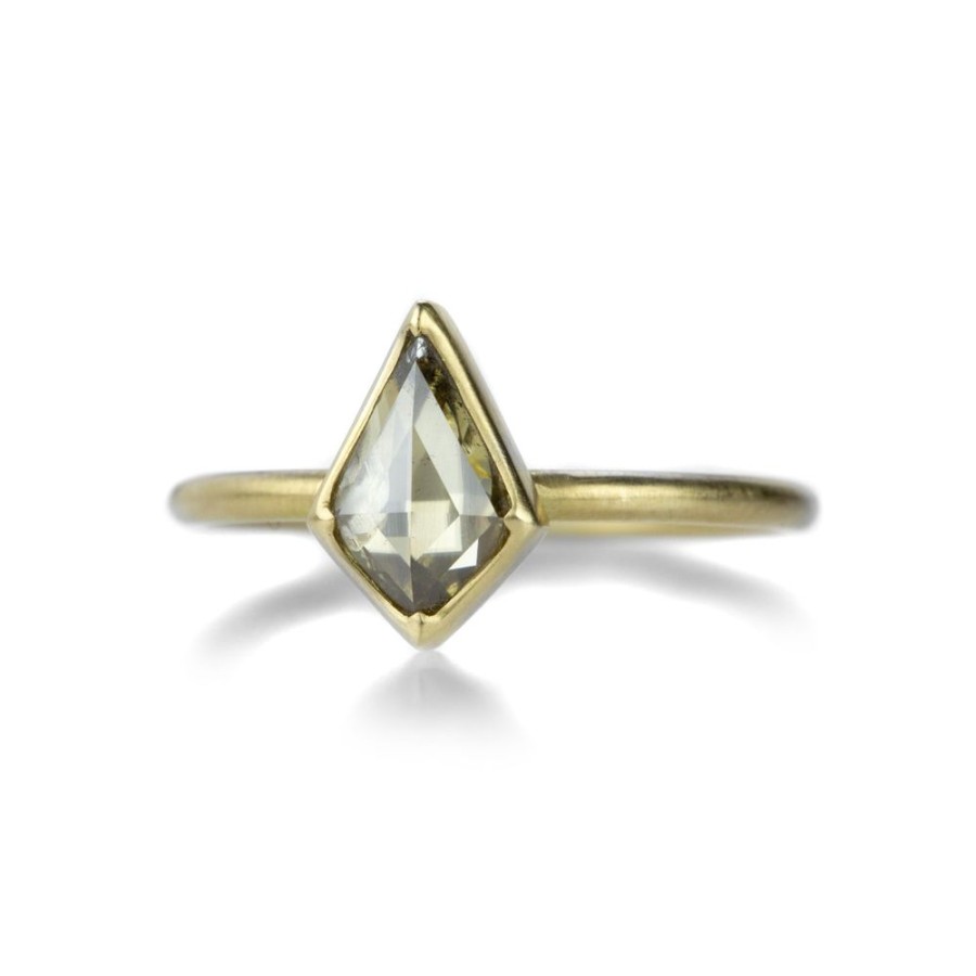 Rings Gabriella Kiss | Kite Shaped Salt & Pepper Diamond Ring