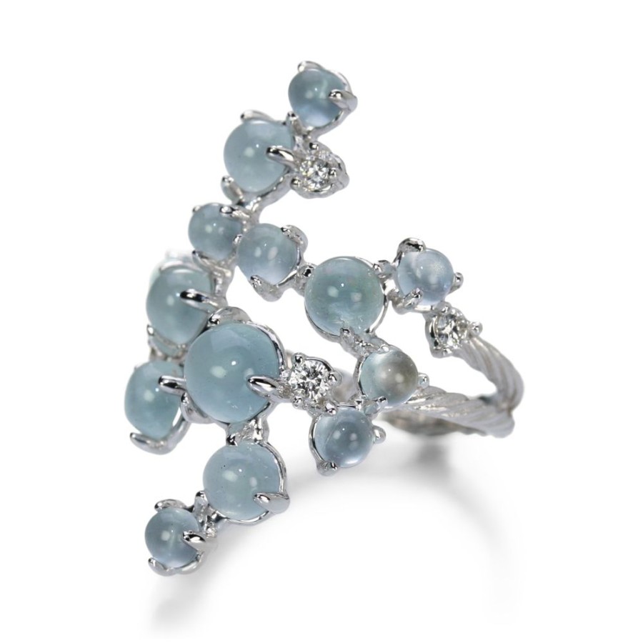 Rings Paul Morelli | Aquamarine Bubble Ring