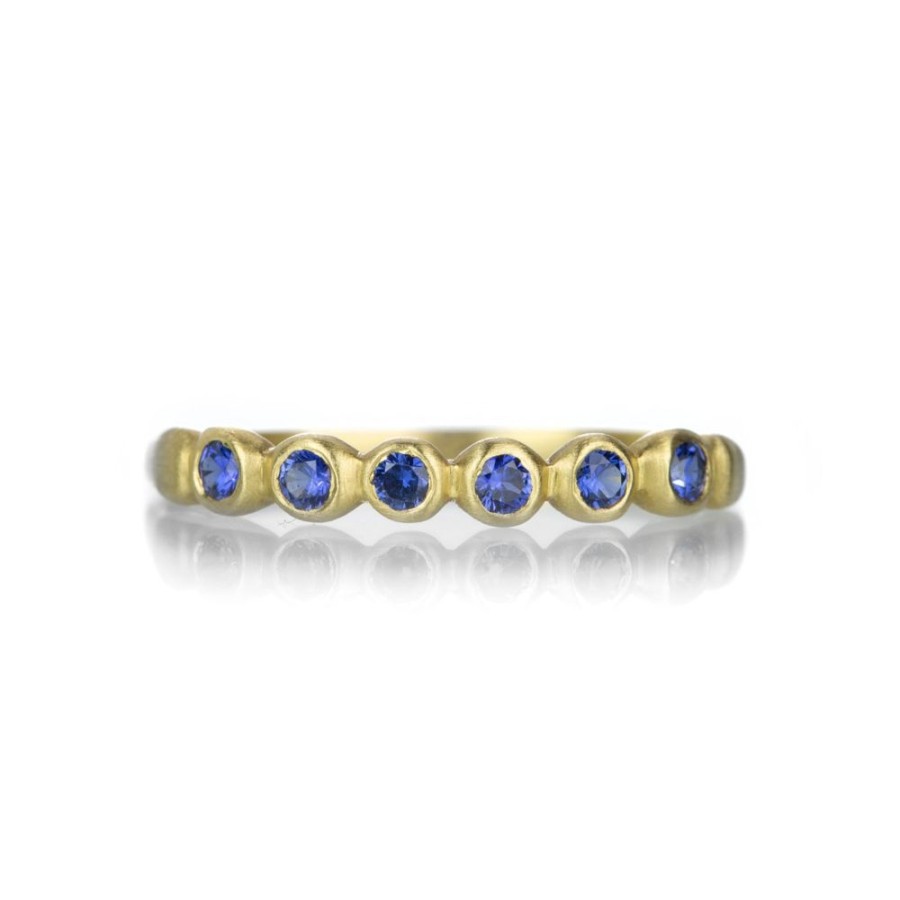 Rings Marian Maurer | Small Blue Sapphire Porch Skimmer Band