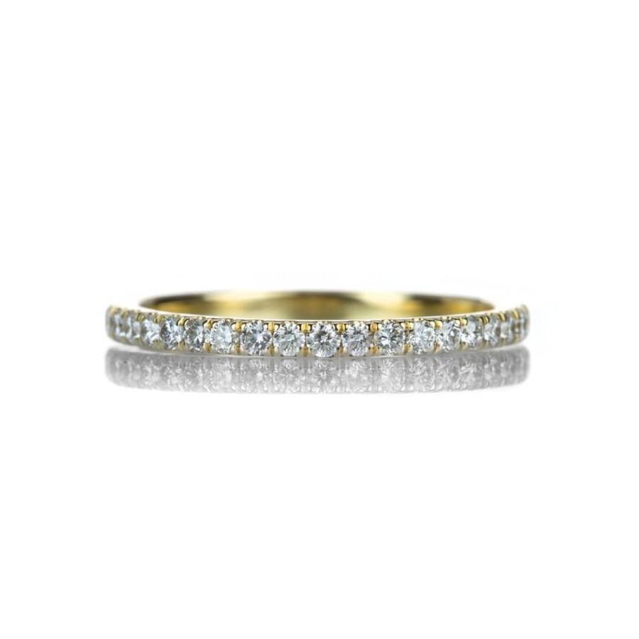 Rings Alexis Kletjian | 14K Half Diamond Band