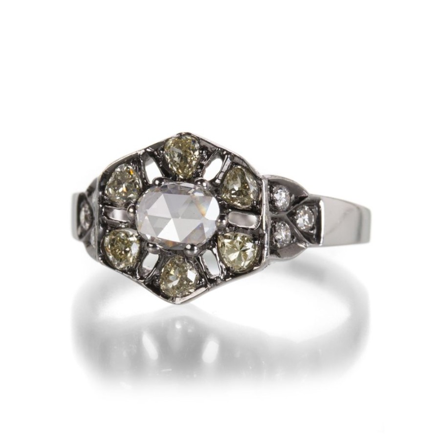 Rings Sethi Couture | Old Mine Cut And Rose Cut Diamond Ring