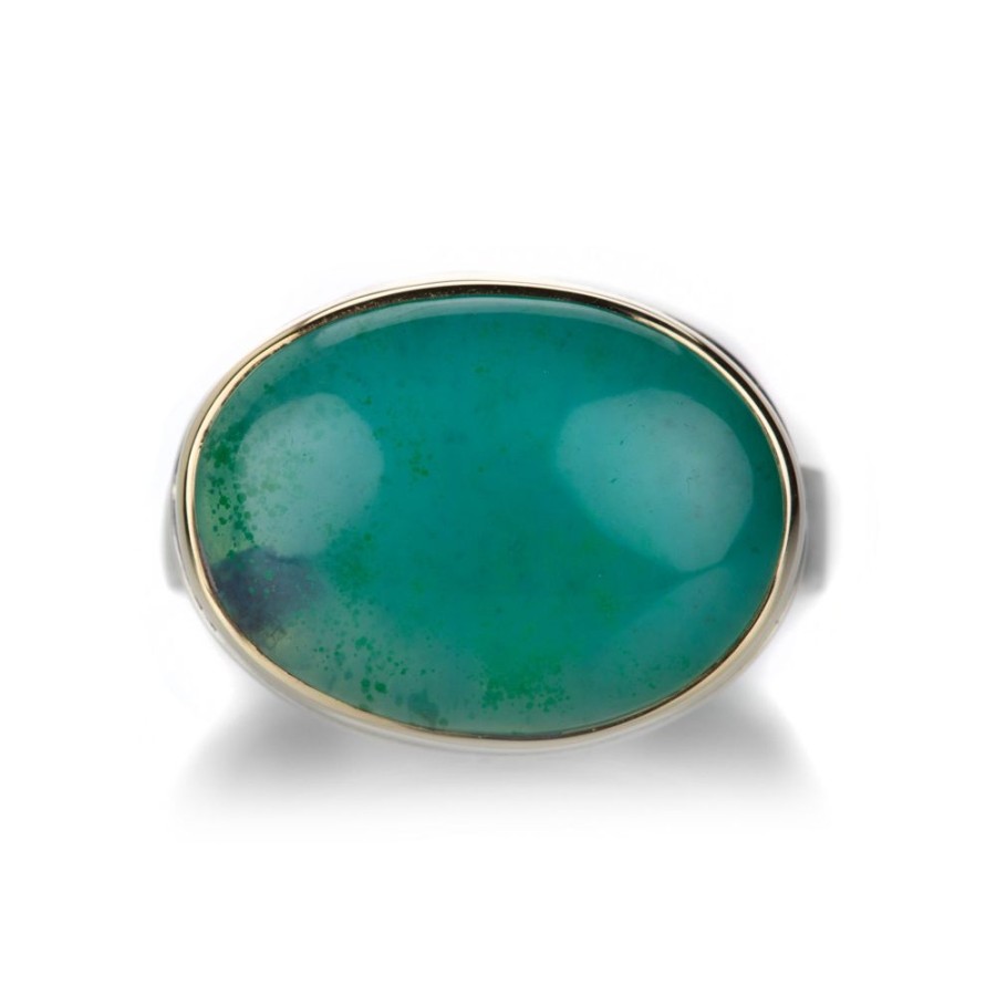 Rings Jamie Joseph | Smooth Oval Gem Silica Ring