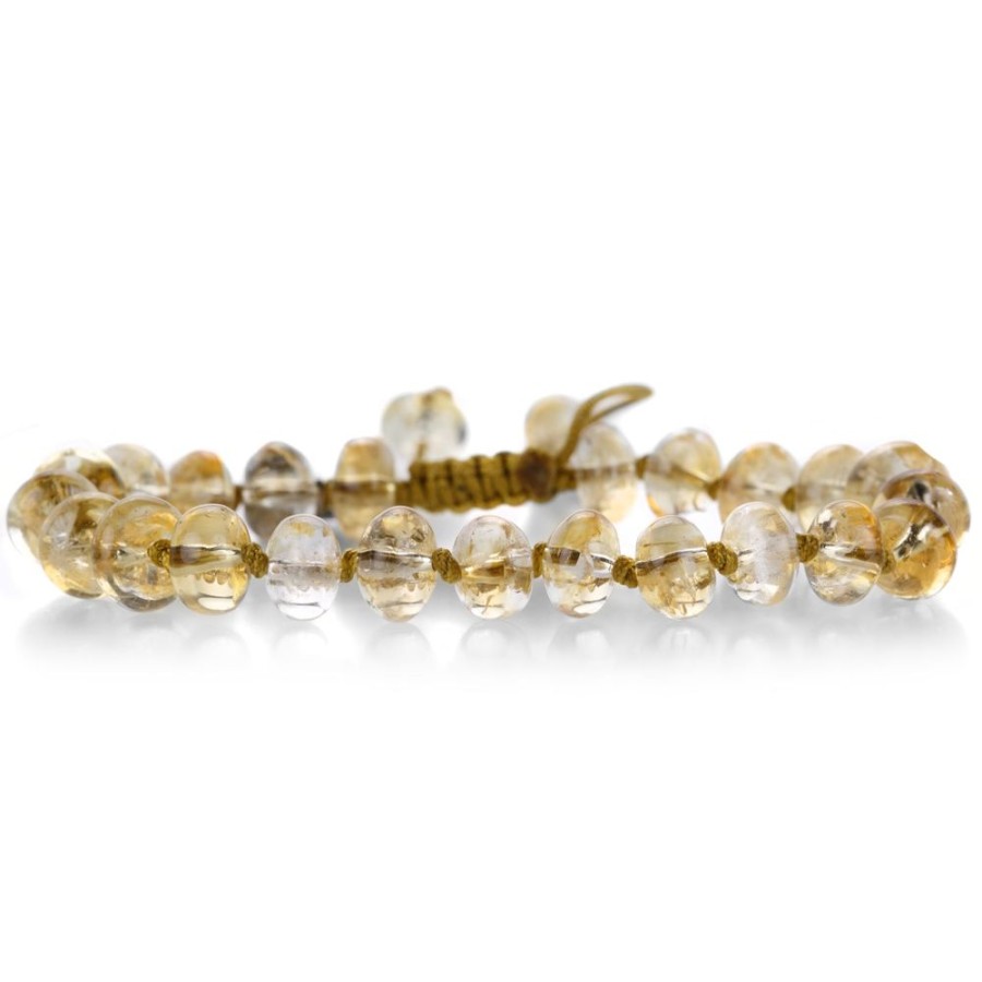 Bracelets Joseph Brooks | 8Mm Smooth Citrine Bracelet