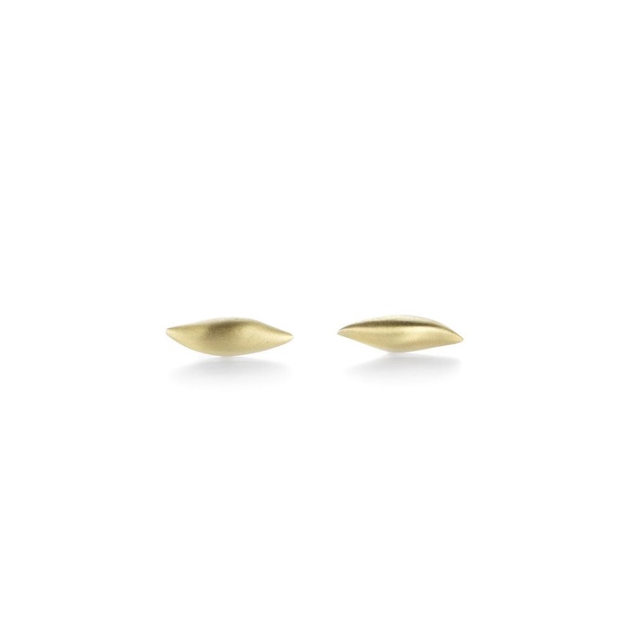 Earrings Gabriella Kiss | 18K Slug Stud Earrings