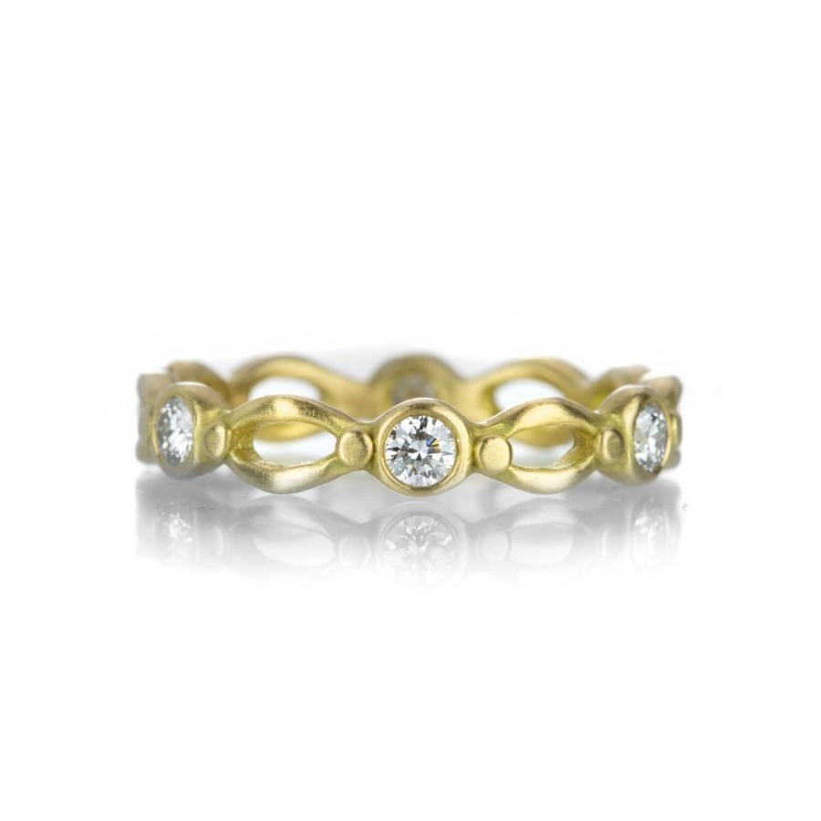 Rings Marian Maurer | Large Goddess Band With Diamonds