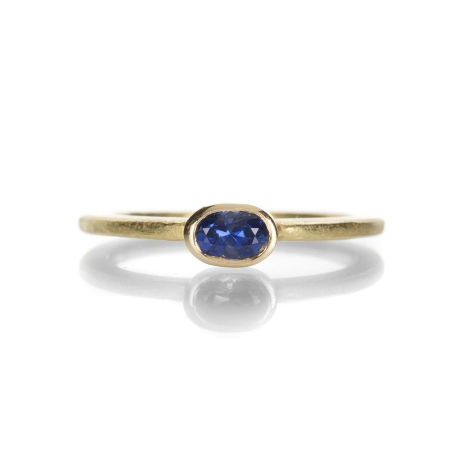 Rings Barbara Heinrich | Oval East-West Sapphire Ring