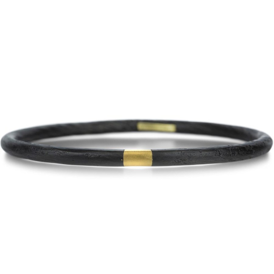 Bracelets Pat Flynn | Iron And 22K Bangle Bracelet