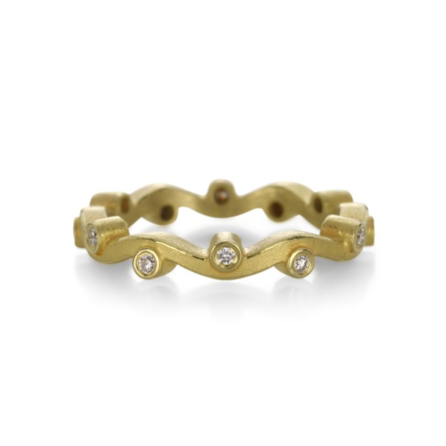 Rings Barbara Heinrich | Wavy Diamond Ring