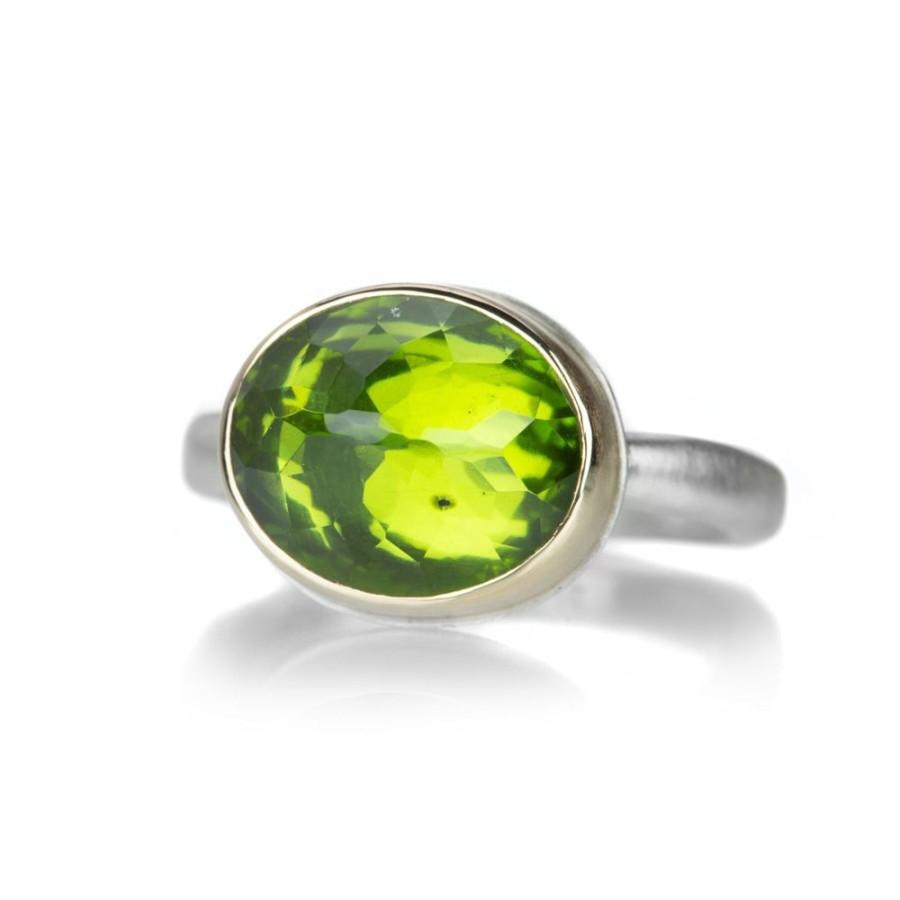 Rings Jamie Joseph | Small Inverted Peridot Ring