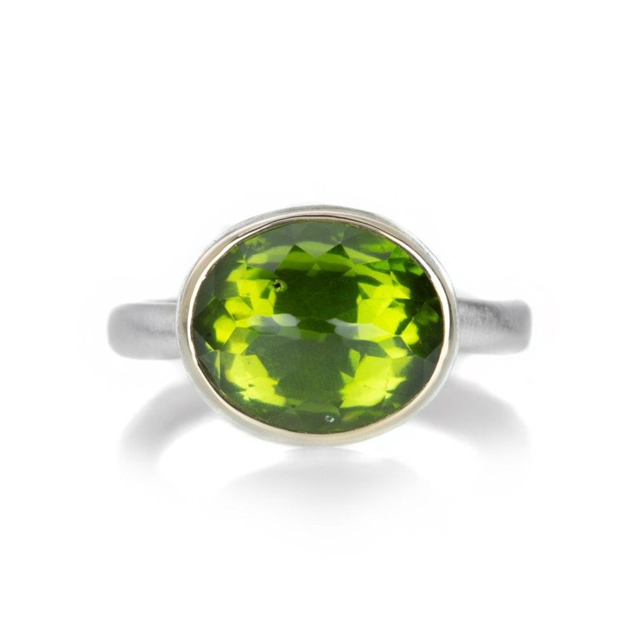 Rings Jamie Joseph | Small Inverted Peridot Ring