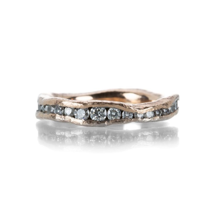 Rings Todd Pownell | Irregular Channel Set Diamond Band