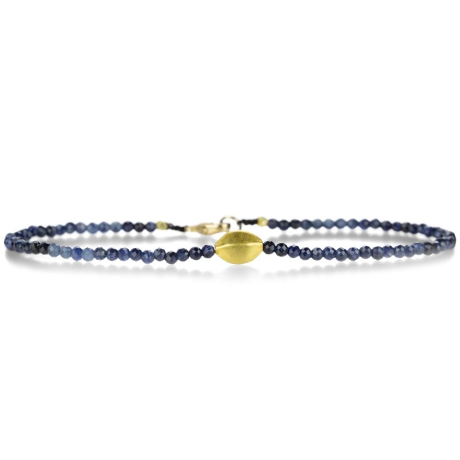 Bracelets Margaret Solow | Sapphire And 18K Gold Bead Bracelet