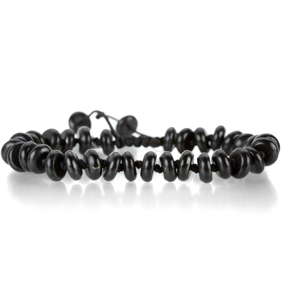 Bracelets Joseph Brooks | 8Mm Smooth Shungite Bracelet