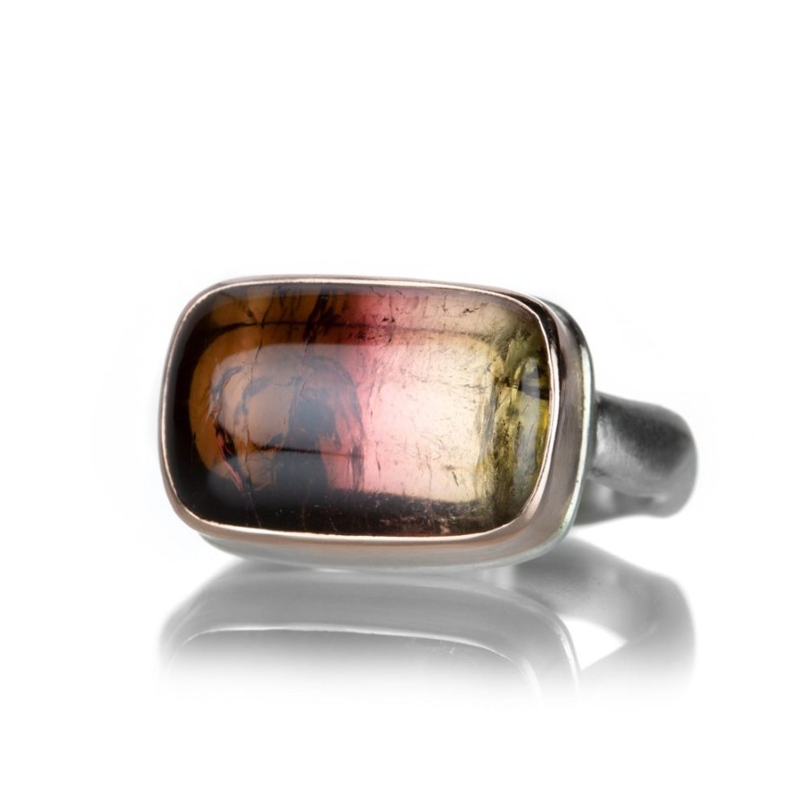 Rings Jamie Joseph | Rectangular Pink Tourmaline Ring