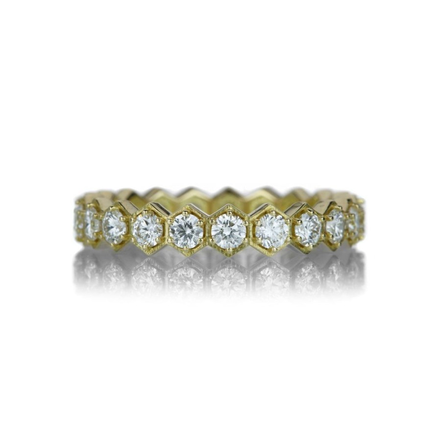 Rings Alexis Kletjian | Hexagon Diamond Eternity Ring