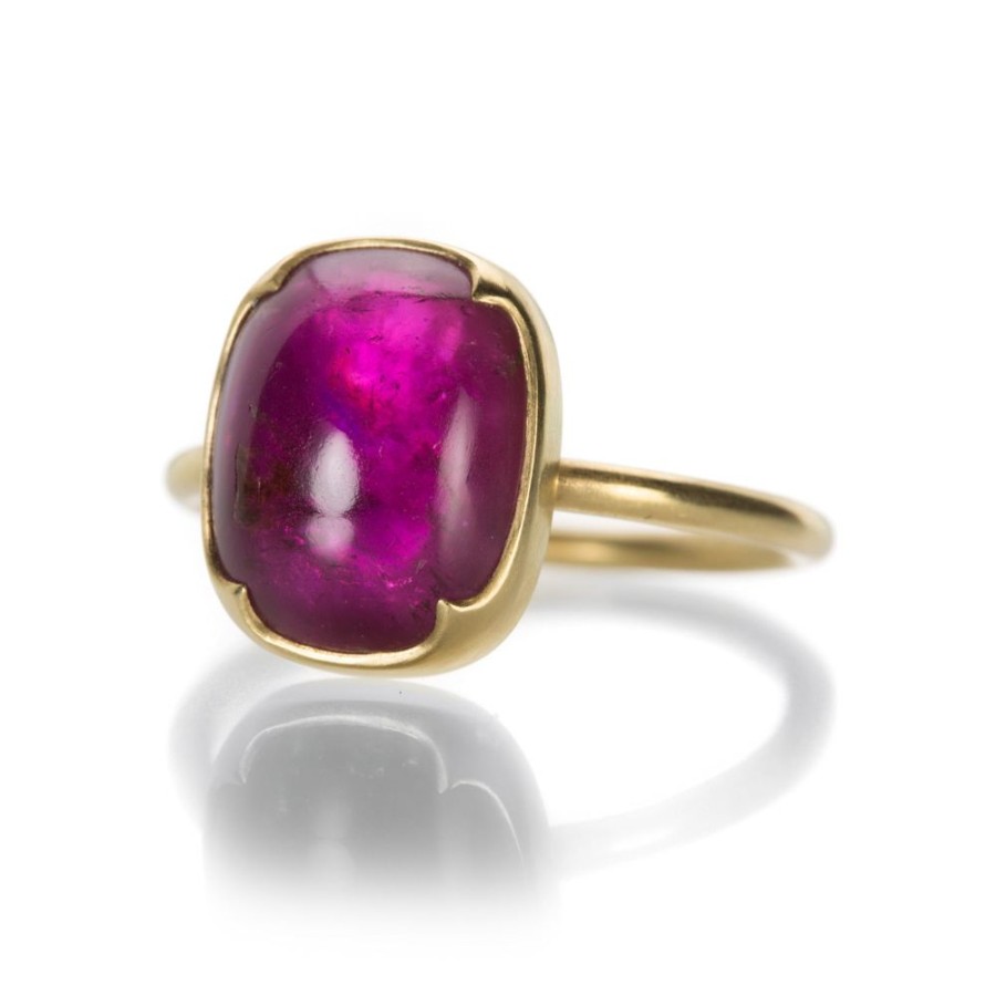 Rings Gabriella Kiss | Pink Tourmaline And Mother Of Pearl Ring