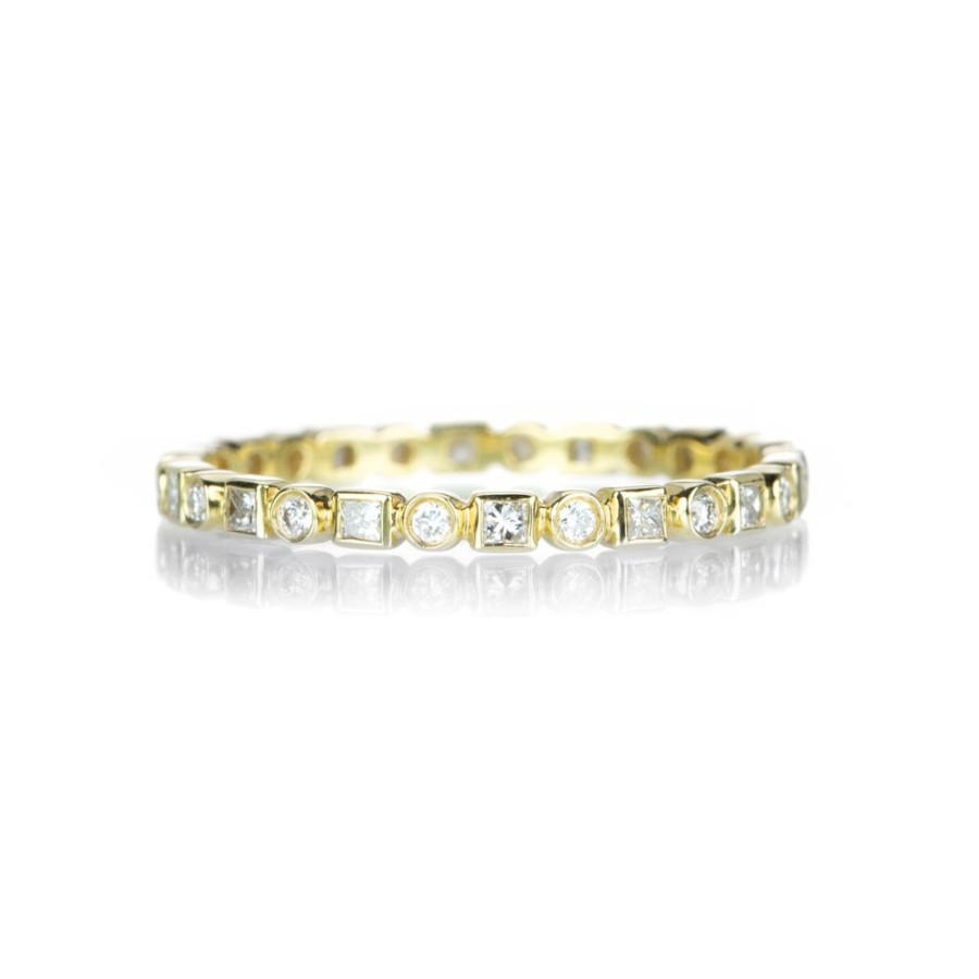 Rings Sethi Couture | Princess Cut Diamond Kate Band