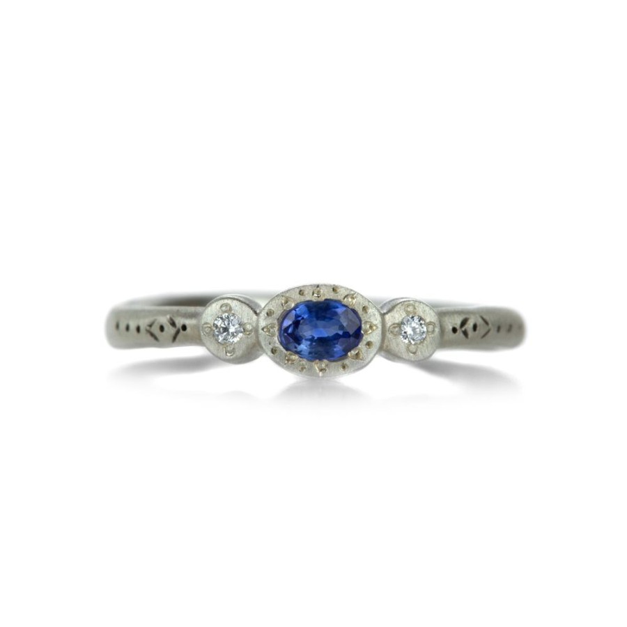 Rings Adel Chefridi | Sapphire Charm Ring