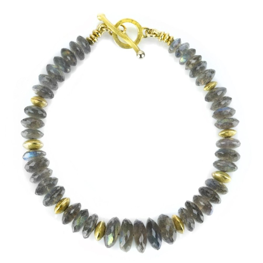 Bracelets Barbara Heinrich | Labradorite Rondelle Bracelet