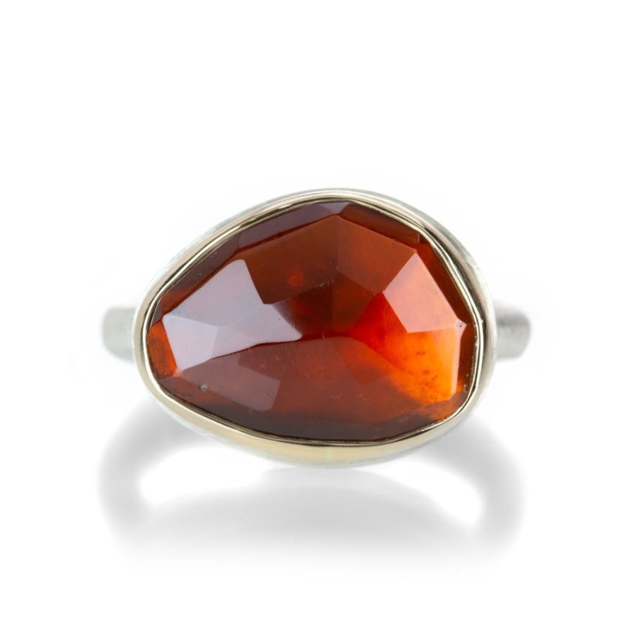 Rings Jamie Joseph | Asymmetrical Hessonite Garnet Ring