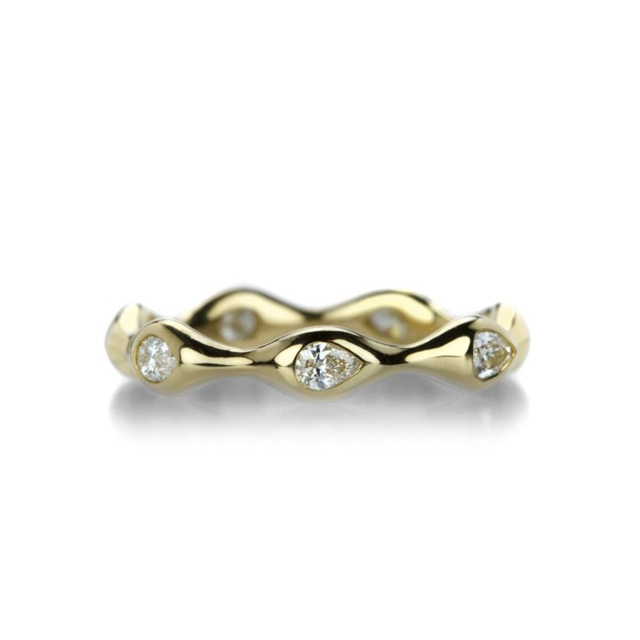 Rings Diana Mitchell | Pear Shaped Diamond Eternity Band