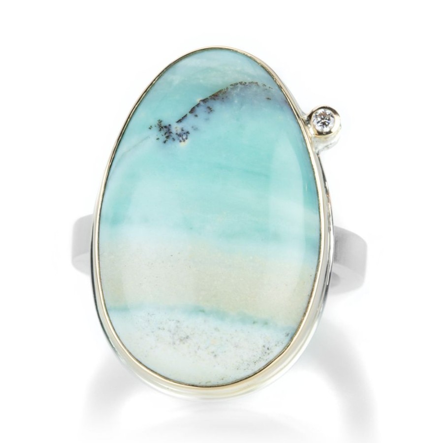 Rings Jamie Joseph | Large Indo Blue Opal Ring