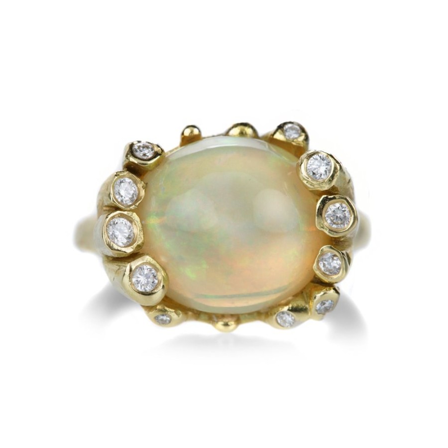 Rings Kimberlin Brown | Venus Opal And Diamond Ring