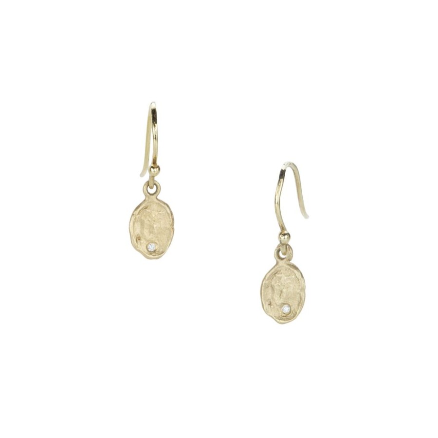 Earrings Victoria Cunningham | Diamond Flake Drop Earrings