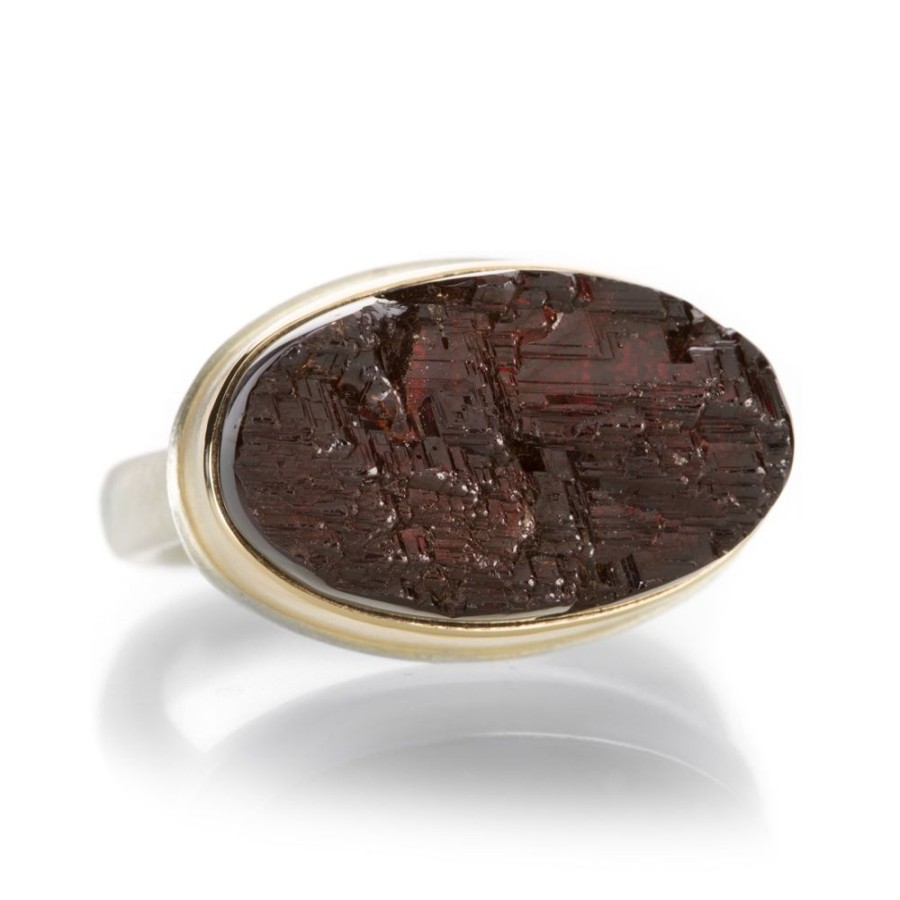 Rings Jamie Joseph | Surface Cut Spessartite Garnet Ring