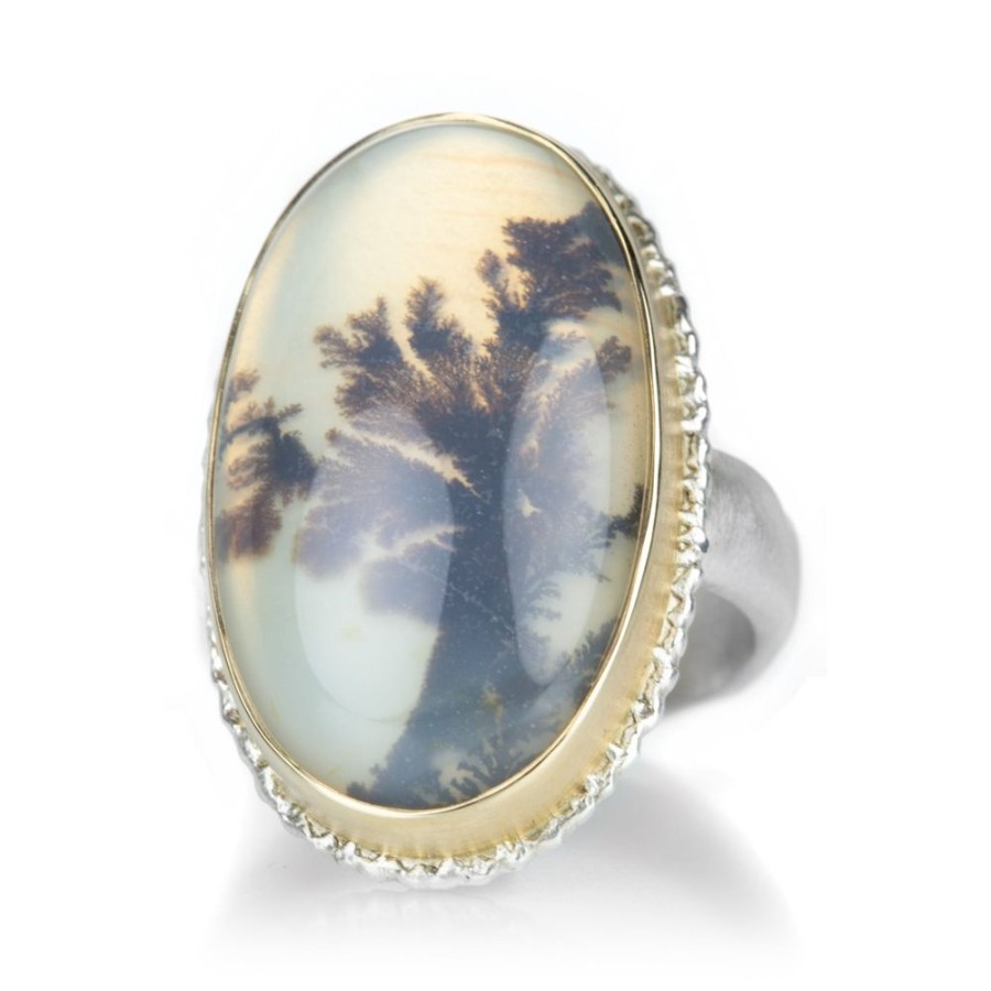 Rings Jamie Joseph | Oval Dendritic Agate Ring