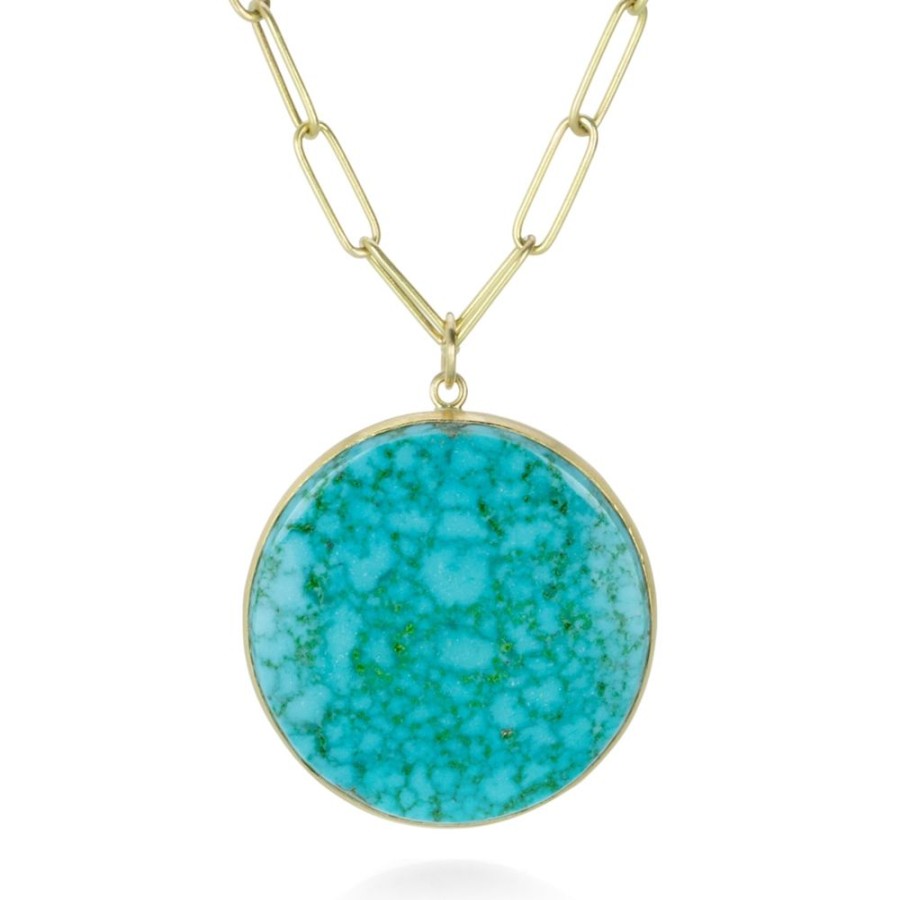 Necklaces Maria Beaulieu | Kingman Turquoise Pendant (Pendant Only)