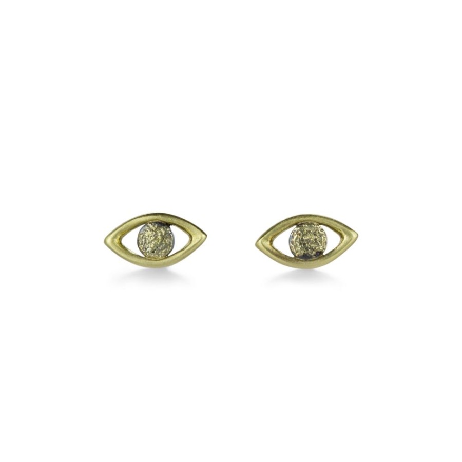 Earrings Kate Maller | Golden Eye Studs