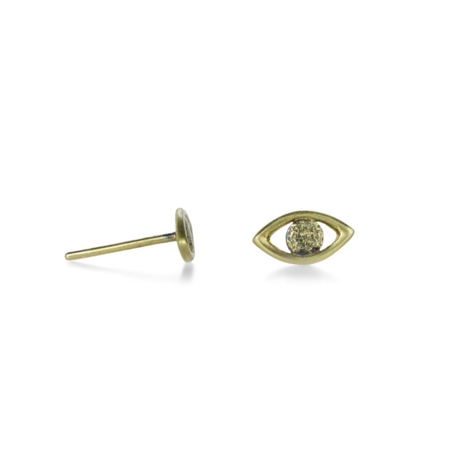 Earrings Kate Maller | Golden Eye Studs