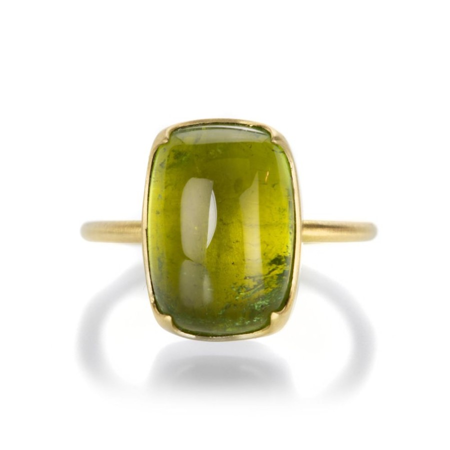 Rings Gabriella Kiss | Cabochon Peridot Ring