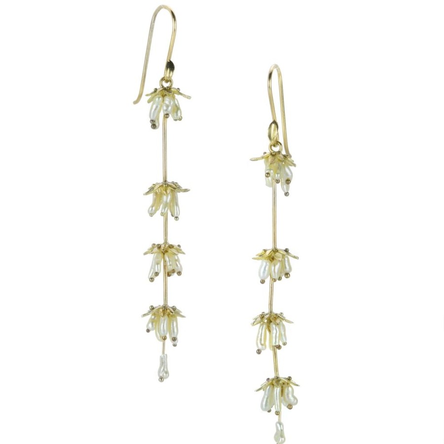 Earrings Annette Ferdinandsen | Lavender Keshi Pearl Earrings