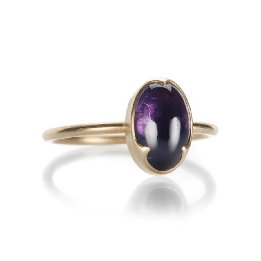 Rings Gabriella Kiss | Oval Mauve Spinel Ring