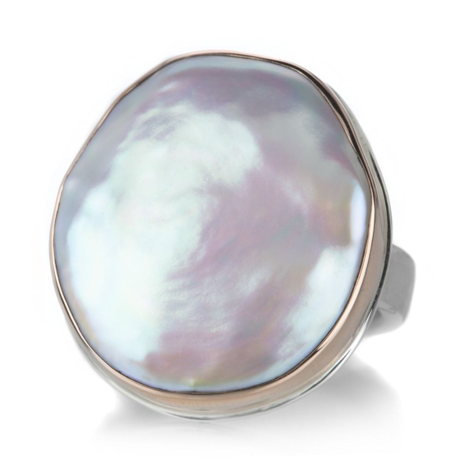 Rings Jamie Joseph | Rose Gold Pink Cultured Pearl Ring