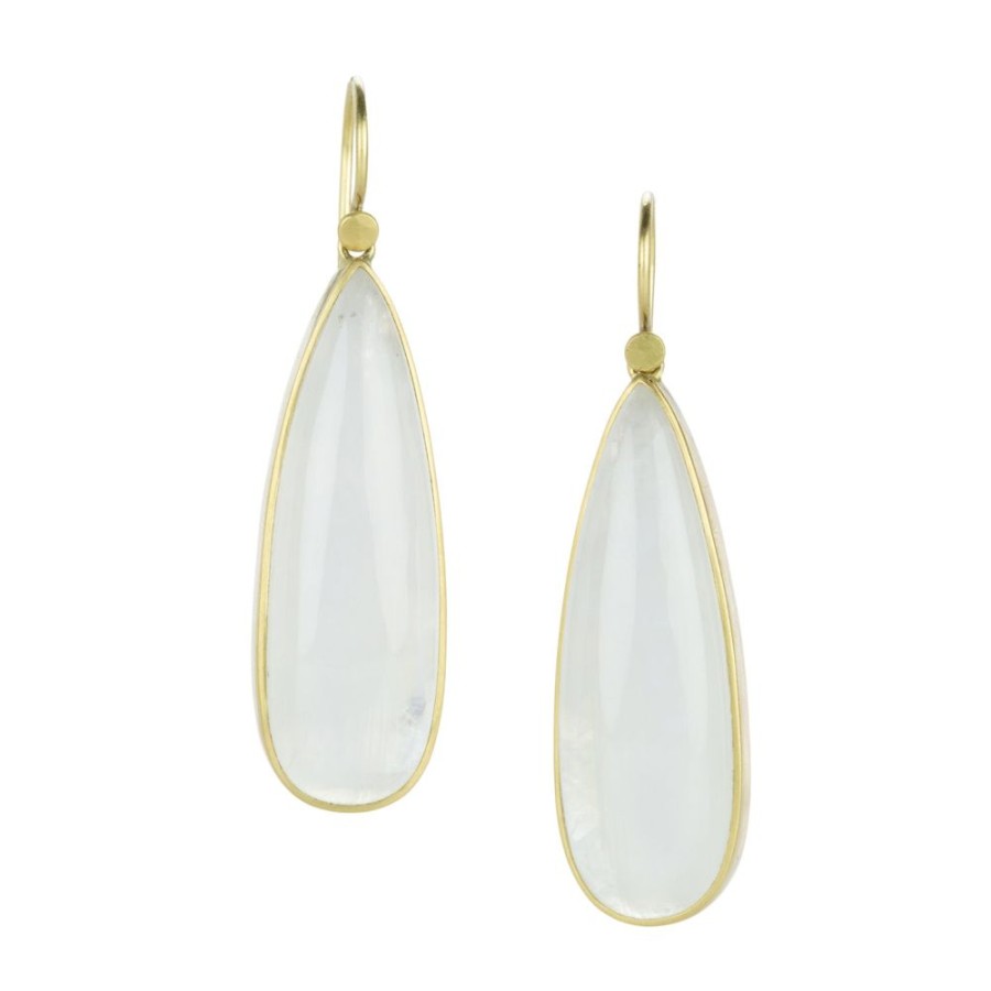 Earrings Lola Brooks | Teardrop Moonstone Earrings