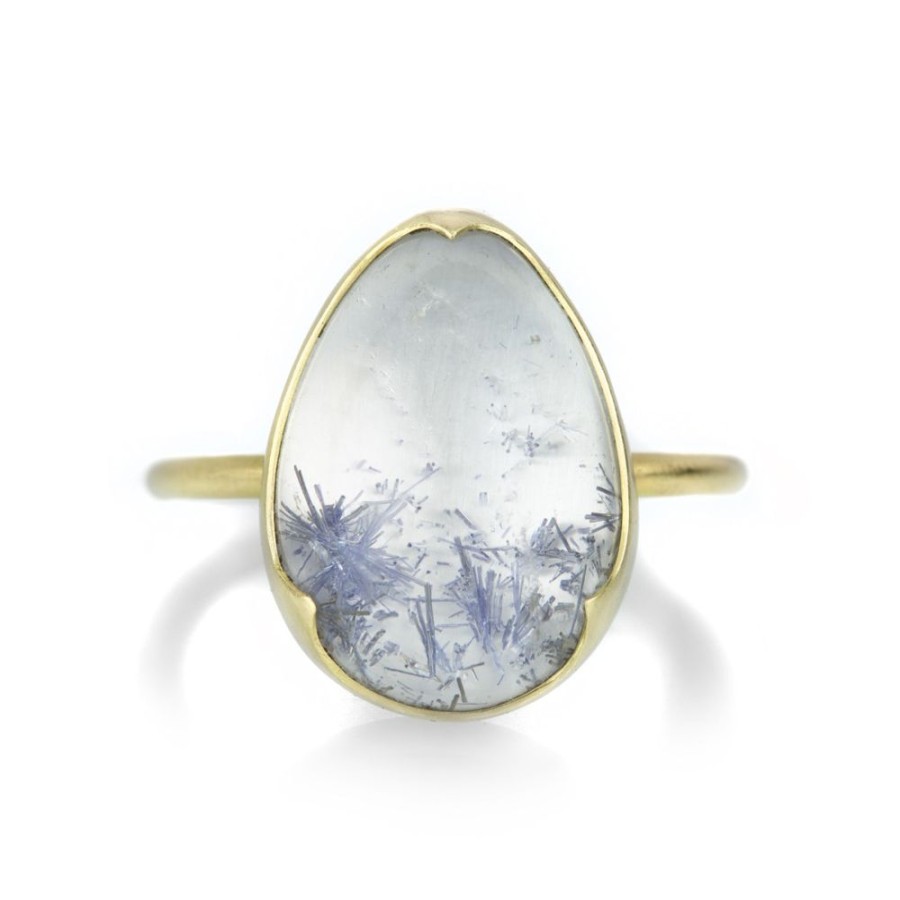 Rings Gabriella Kiss | Pear Shaped Dumortierite Ring