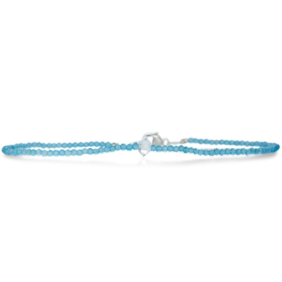 Bracelets Margaret Solow | Apatite And Herkimer Bracelet