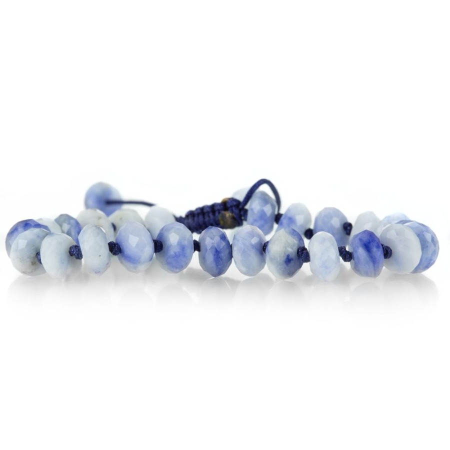 Bracelets Joseph Brooks | Faceted 8Mm Afghan Sodalite Bracelet